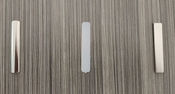 kopen Gebogen het Neodymiummagneten van N45H NiCuNi voor BLDC-Vorm 58X9.95X3mm van de Motorboog online manufacture