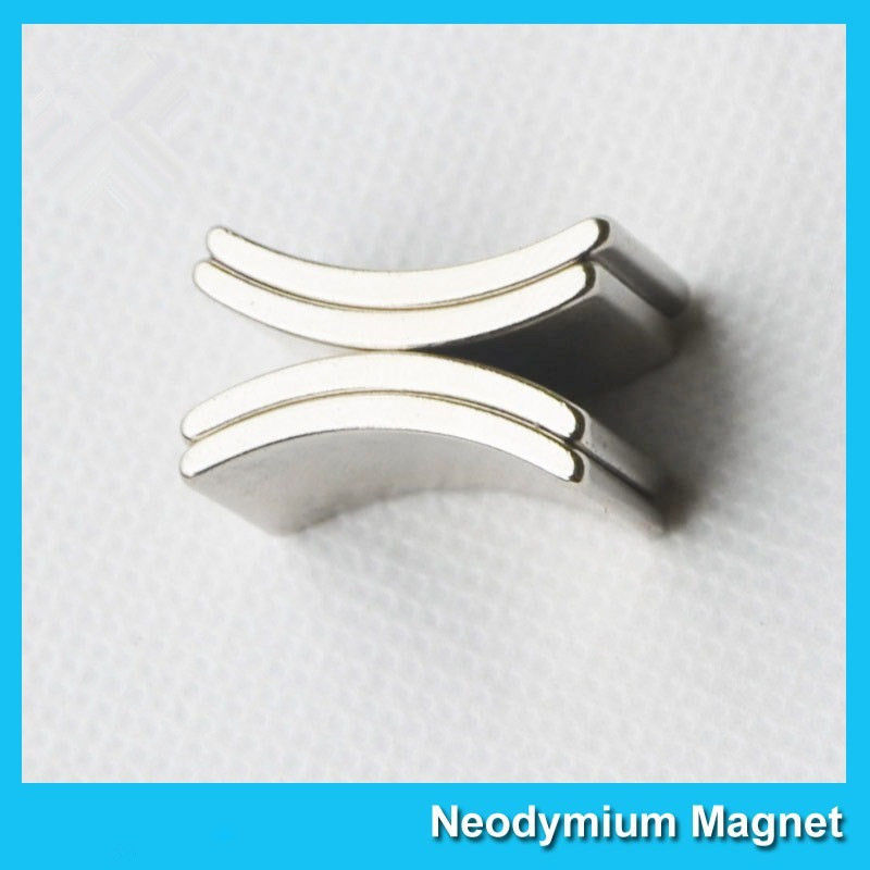 Sintered Radially N52 Neodymium Arc Magnets NdFeb Iron Boron Magnets